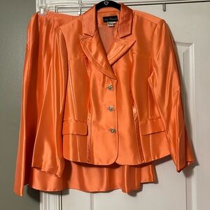 Gorgeous, Gorgeous Orange Liz Elana Suit